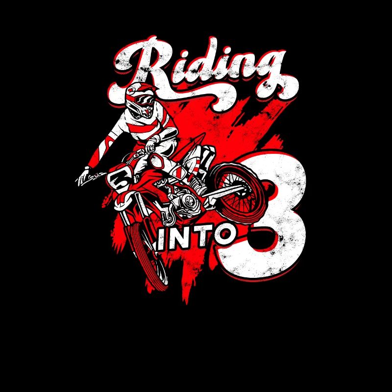 Riding into 3 - dirtbikes
