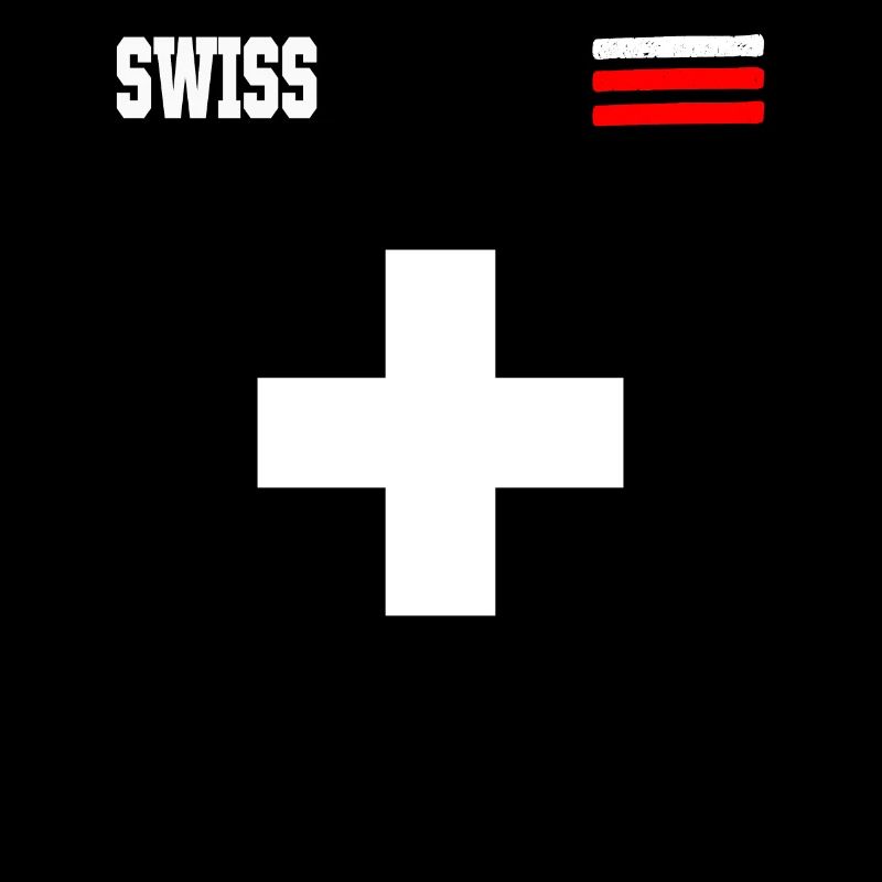 Drapeau rétro de la Croix Suisse Suisse Pride