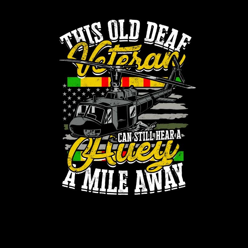 This old deaf veteran can still hear a huey a