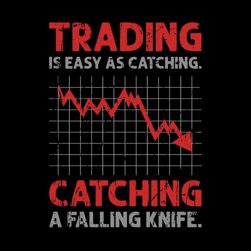 Trading is easy as catching. Catching a falling