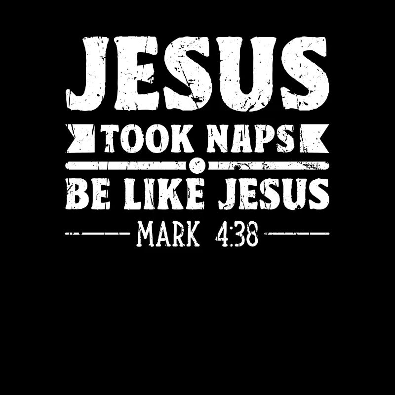 Jesus machte ein Nickerchen wie Jesus Markus 4:38 - Nickerchen