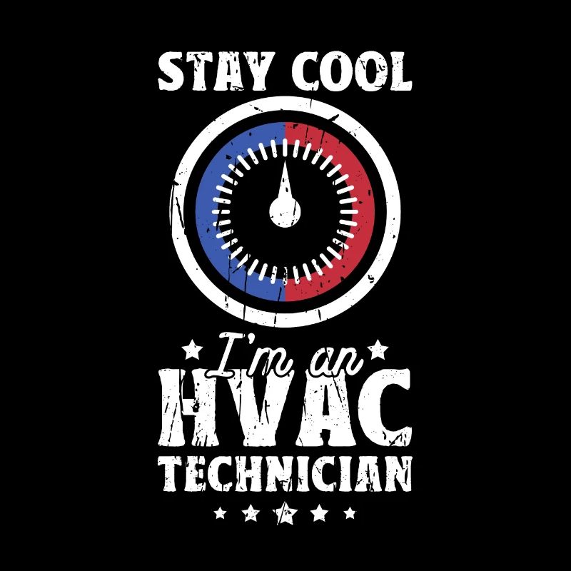 Cool bleiben Ich bin ein HLK-Techniker - Techniker