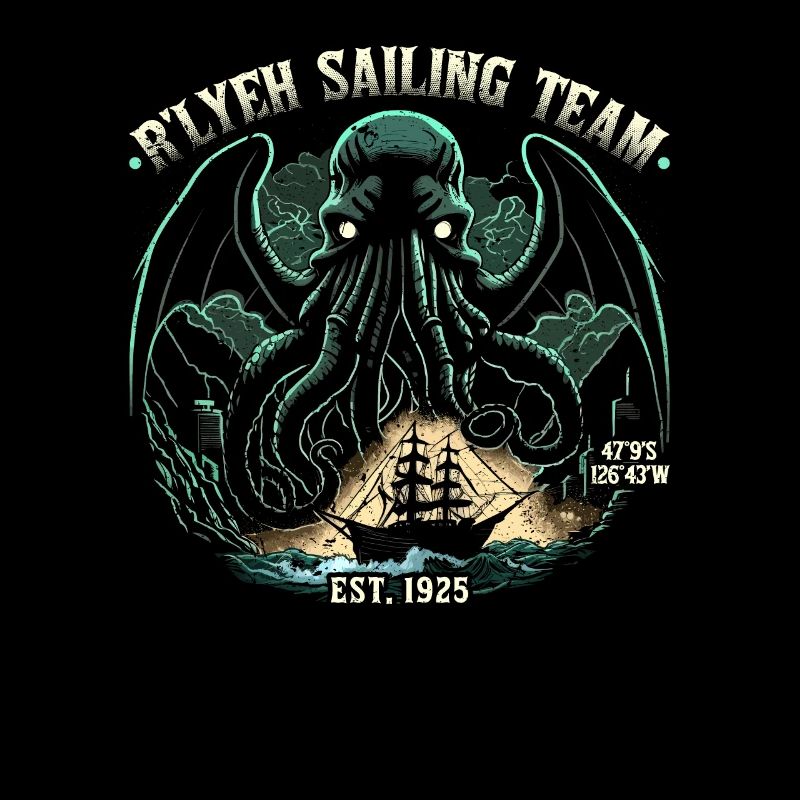 Cthulhu R'lyeh Sailing Team, Cosmic Horror Cthulhu