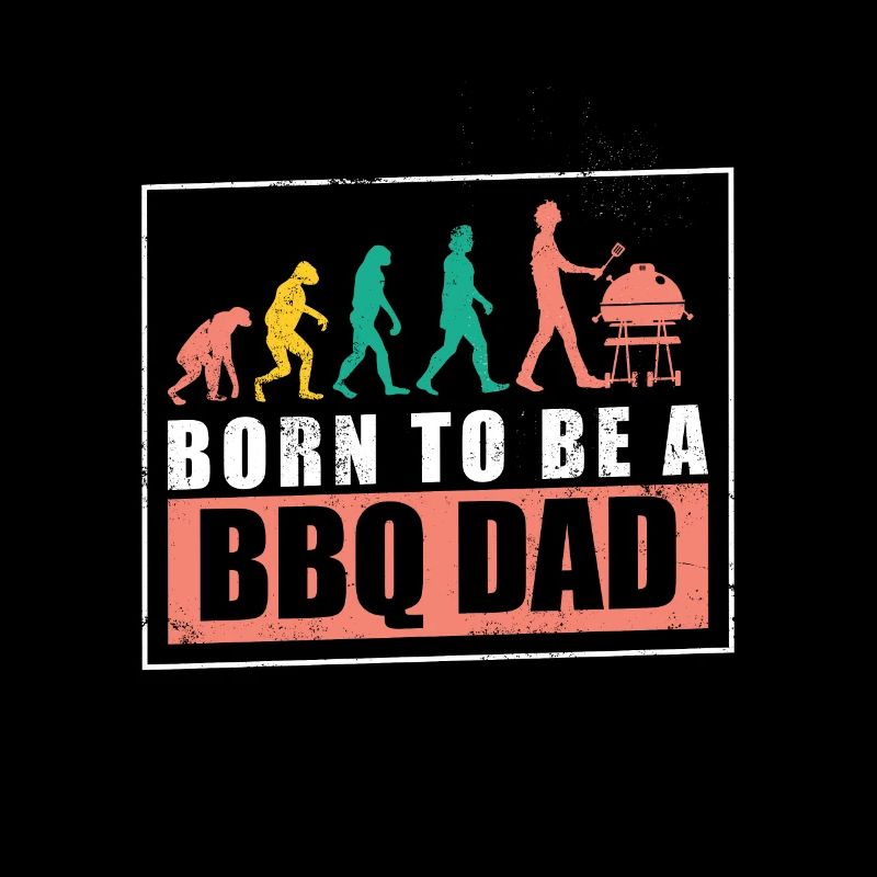 BBQ Daddy Joke BBQ Grill Daddy