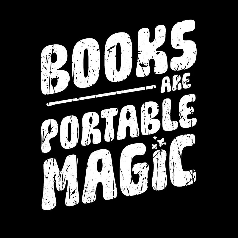 books are portable magic - Book