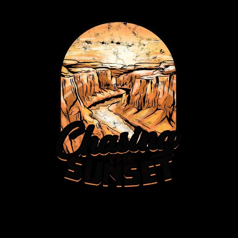 Chasing the Sunset - Canyon