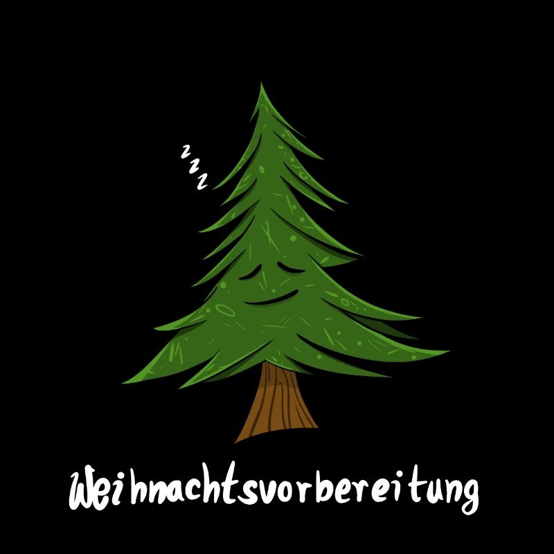 Schlafender Tannenbaum