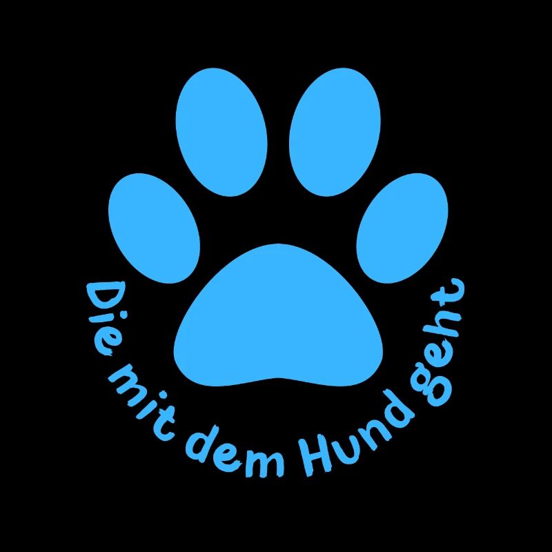 Die mit dem Hund geht
