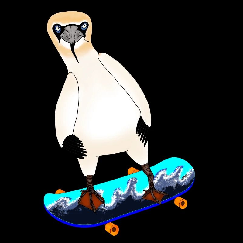 Gannet de skateboard