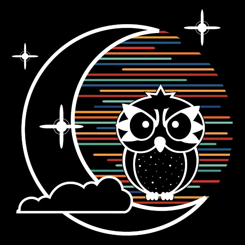 Eule & Mond (Minimal)