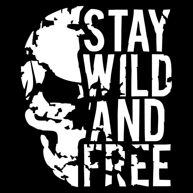 Schädel Wild Free Ghost