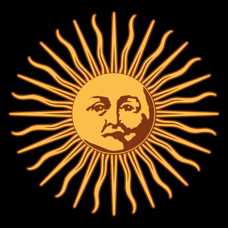 Mittelalterliche Sonne