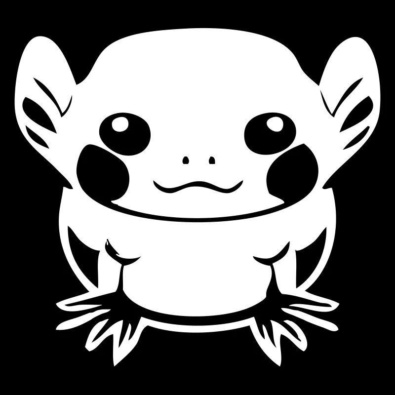 Dessin animé Axolotl