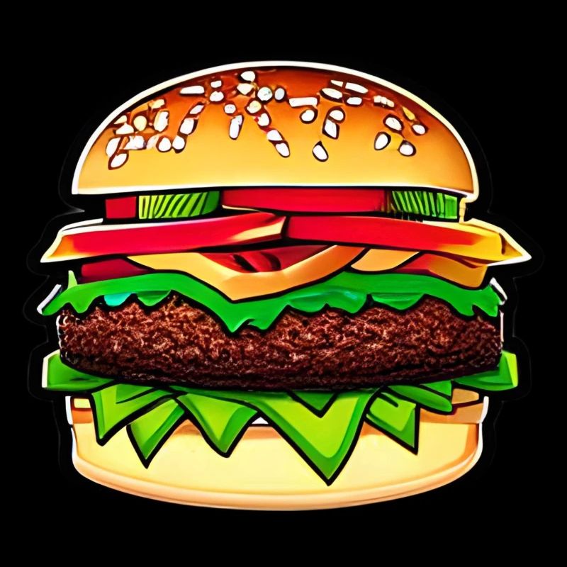 Leckerer Burger - Yum