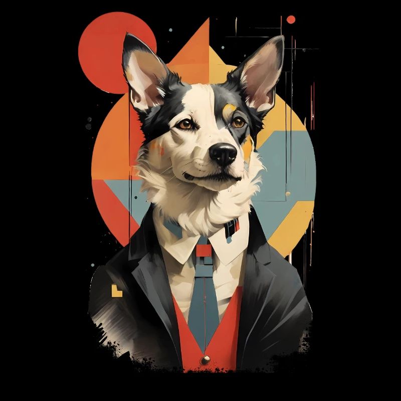 Chien moderne Bauhaus
