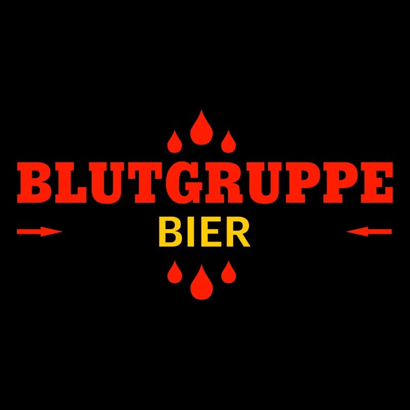 Blutgruppe Bier Biertrinker