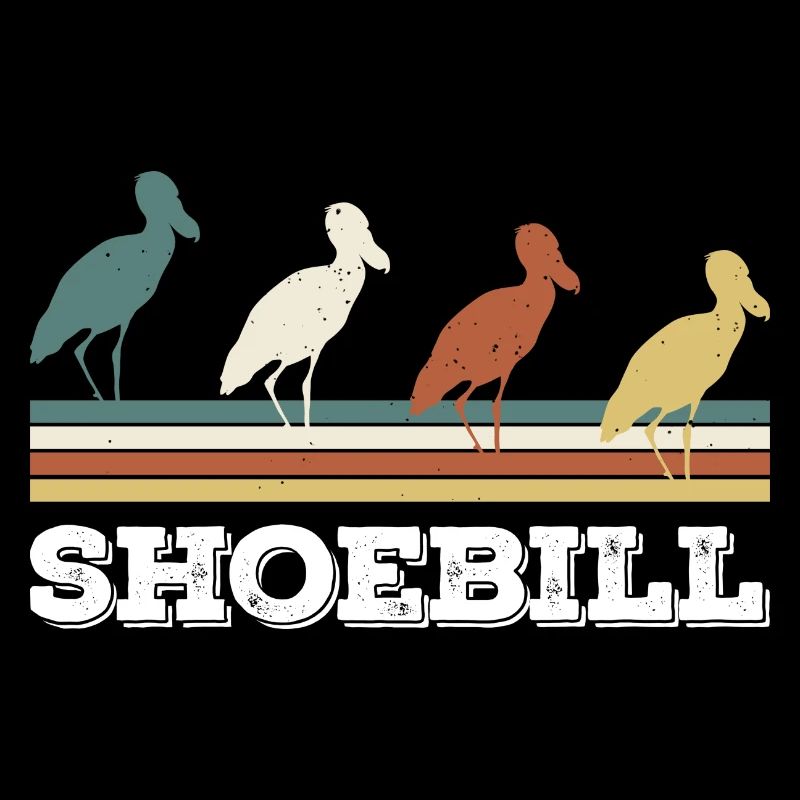 Shoebill Bird Ornithologist Forest I Gift