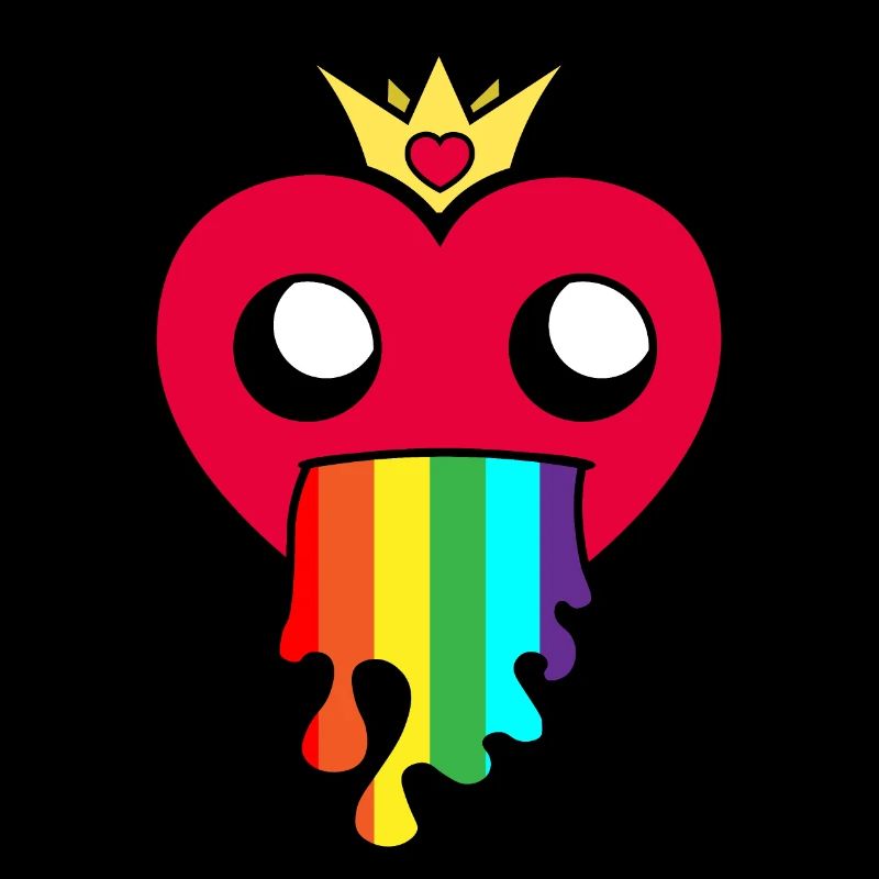 Rainbow heart! Gift idea!