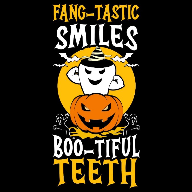 Catching smile, malignant teeth!