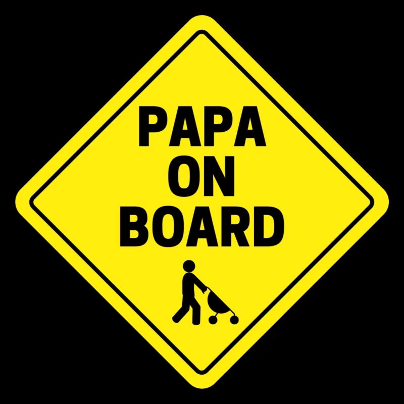 Papa sur le conseil Alertes De circulation
