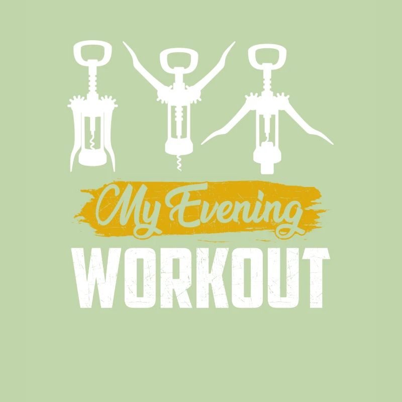Wein Winzer Alkohol Geschenk · Abendtraining