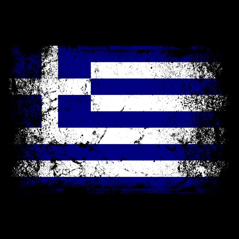 Grèce Drapeau grec Vintage