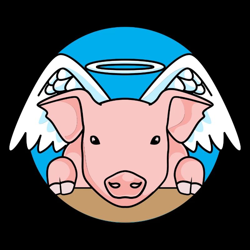 Angel Winged Piglet