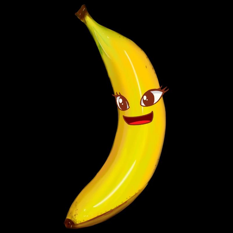 Banane Banane Fruit Fruit Visage