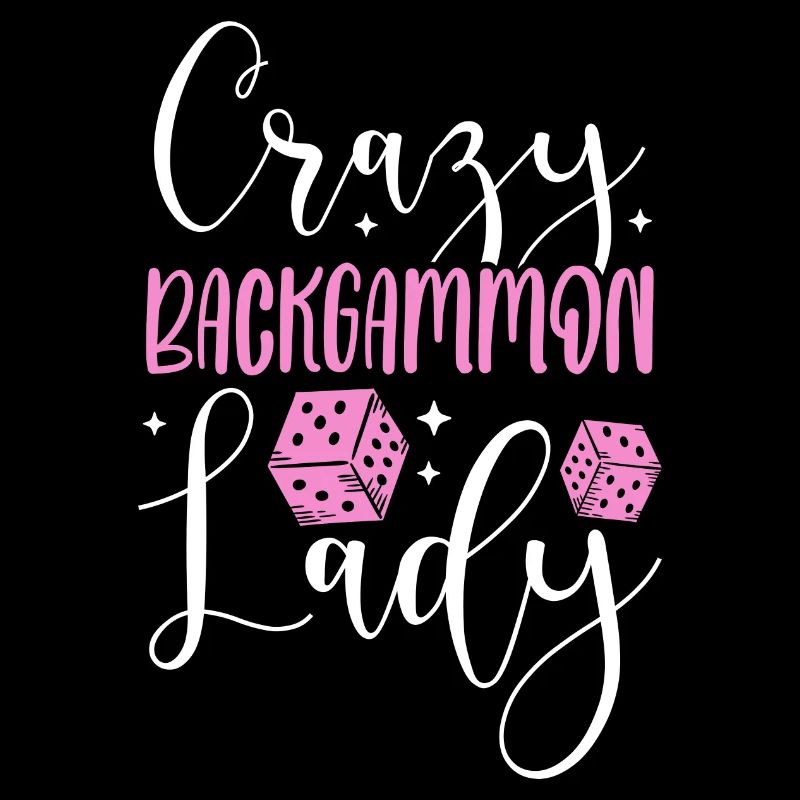 Crazy Backgammon Lady Tabletop Strategy Games