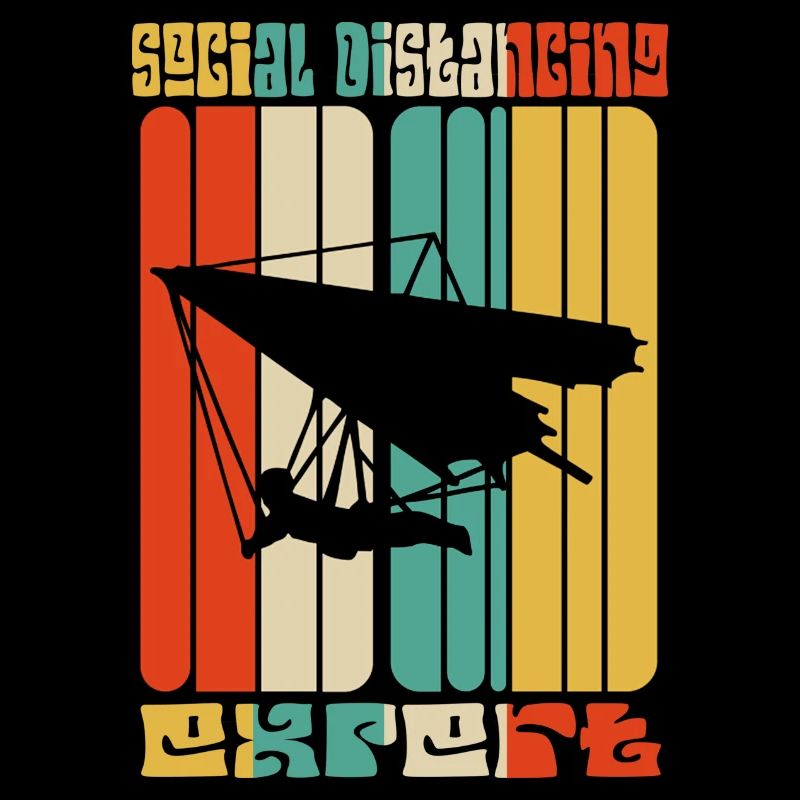 Social distancing Expert Hang Gliding