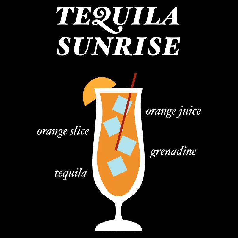 Tequila Sunrise Cocktail Team Tequila