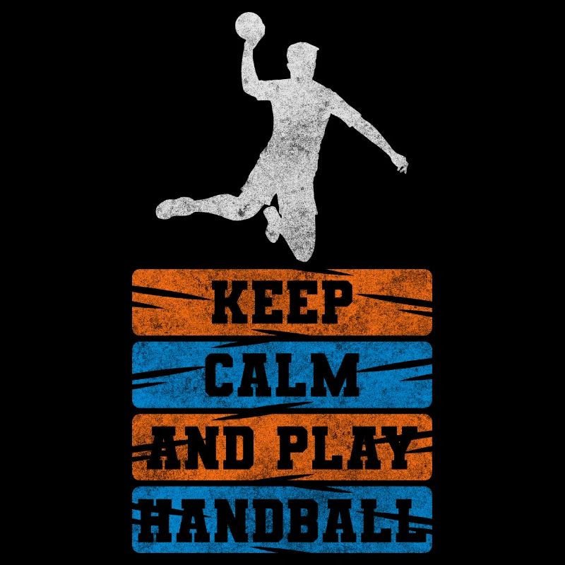 Handballer Wettkampf Tor