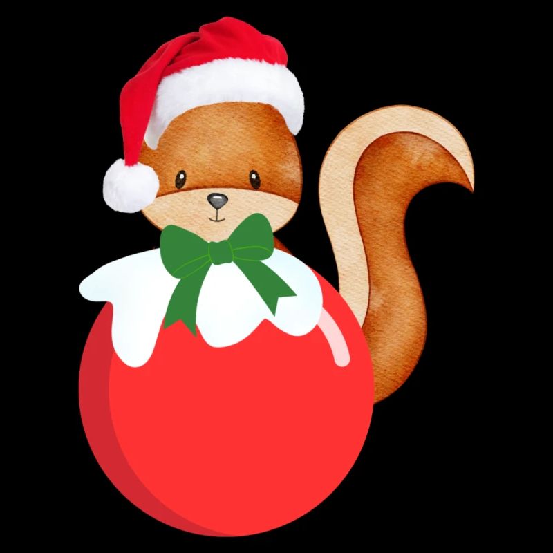 Weihnachtseichhörnchen, Weihnachten, Eichhörnchen