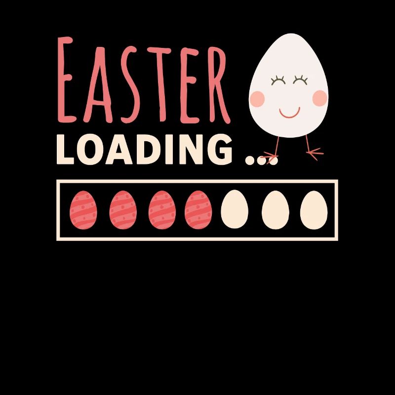 Easter loading - Ostern lädt lustiges Osterei