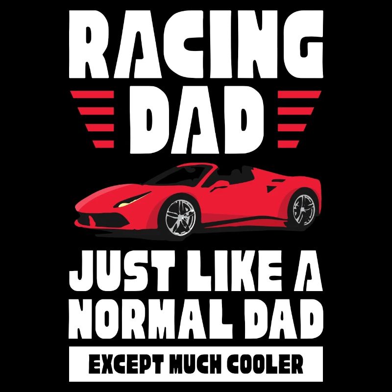 Papa de course comme un design normal mais beaucoup plus cool