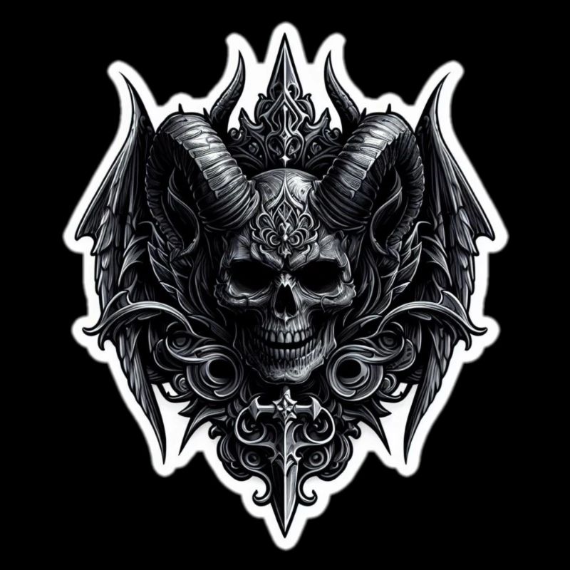Demon Dark Kept in Gothic Style