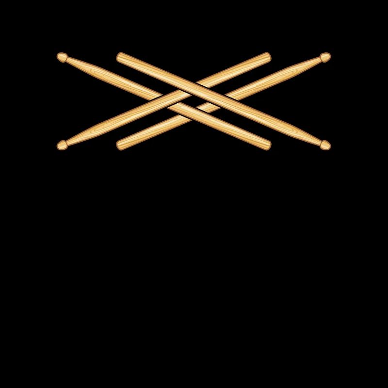 Christian Drum Stick Cross Drummer TShirt