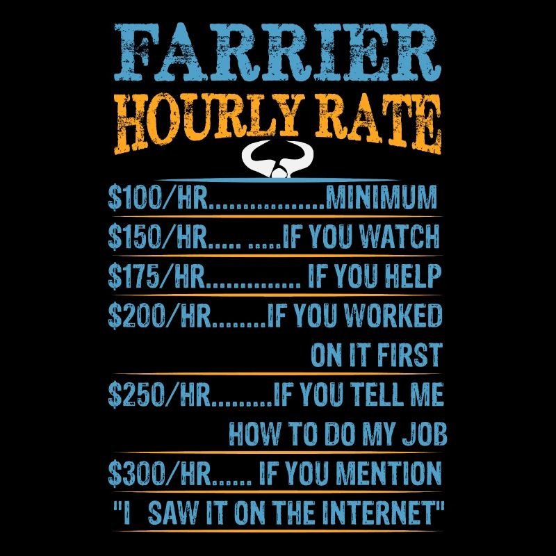 Taux horaire du maréchal-ferrant