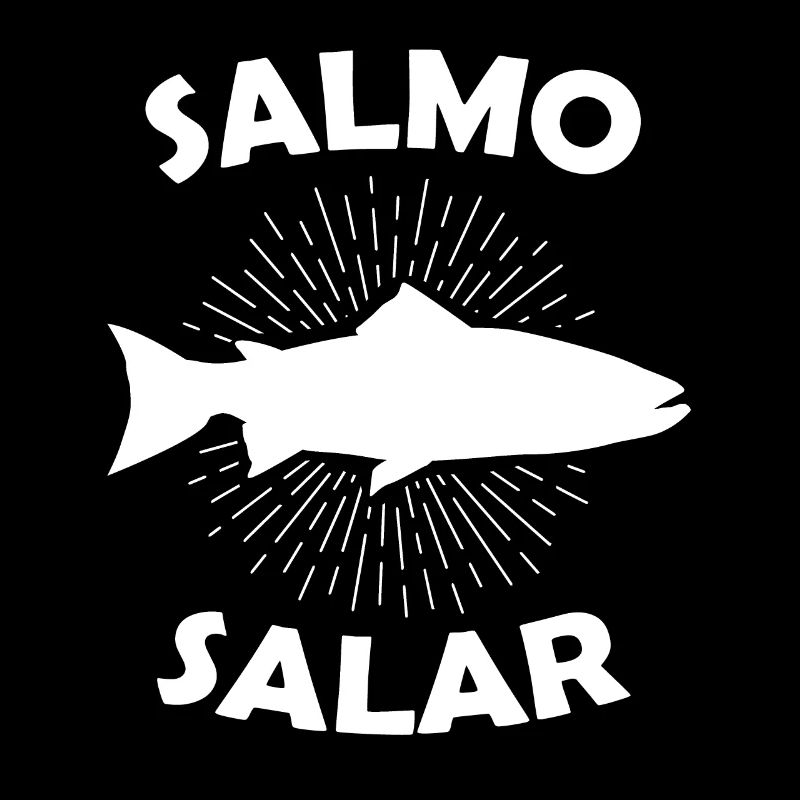 Salmo Salar Atlantischer Lachs Geschenk Salmonide