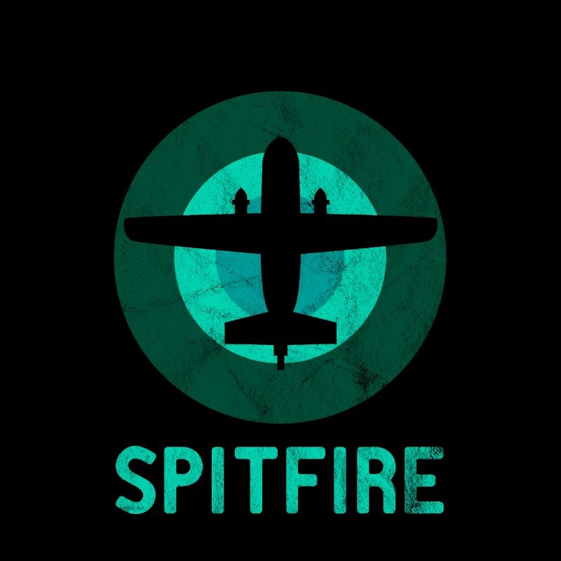 Spitfire Flugzeug Retro Vintage Jet Flieger