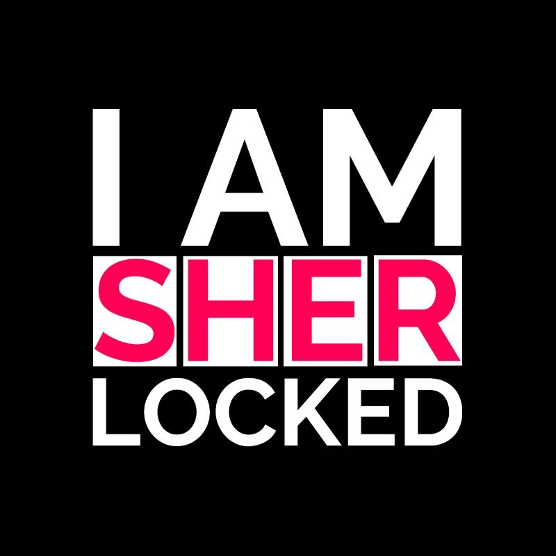 sherlocked! Sherlock Holmes Fan Geschenk Serie