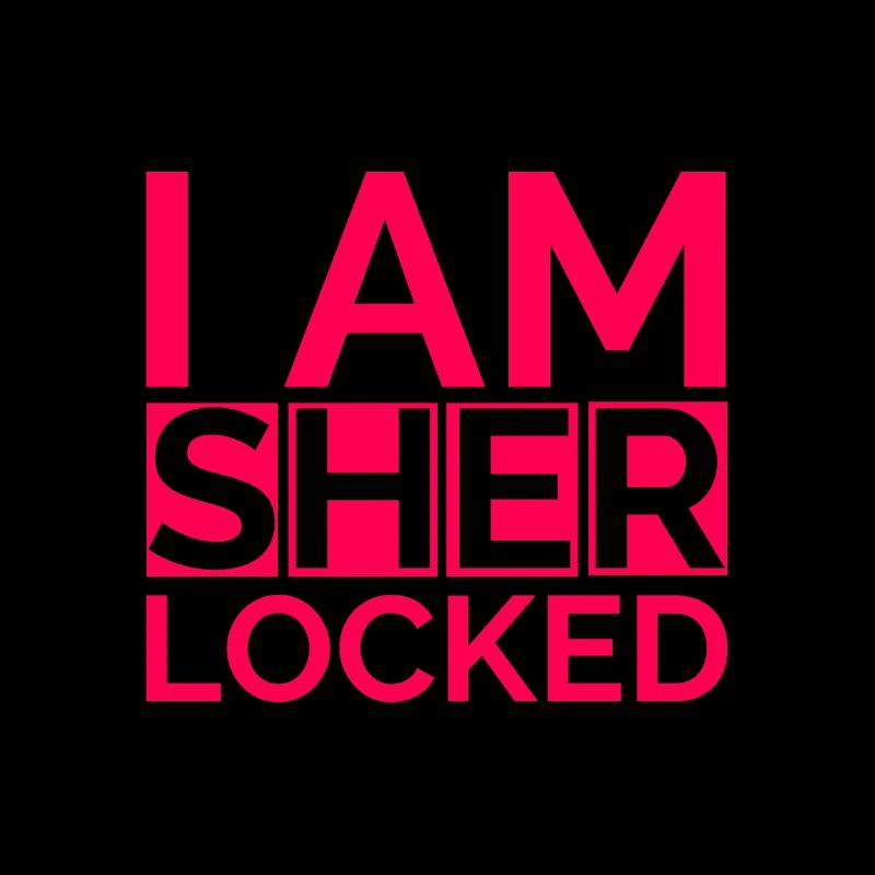 sherlocked! Sherlock Holmes Fan Geschenk Serie