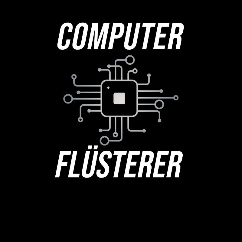 Chuchoteur d'ordinateur. Compréhension informatique - informatique