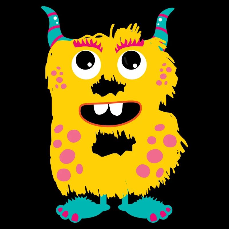 Lettre B Gift Monster ABC Prénom avec B