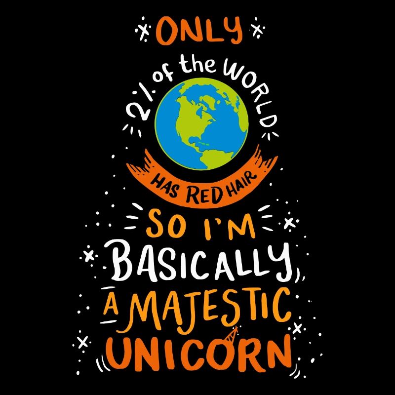 Ich bin im Grunde ein majestätisches Einhorn Geschenk