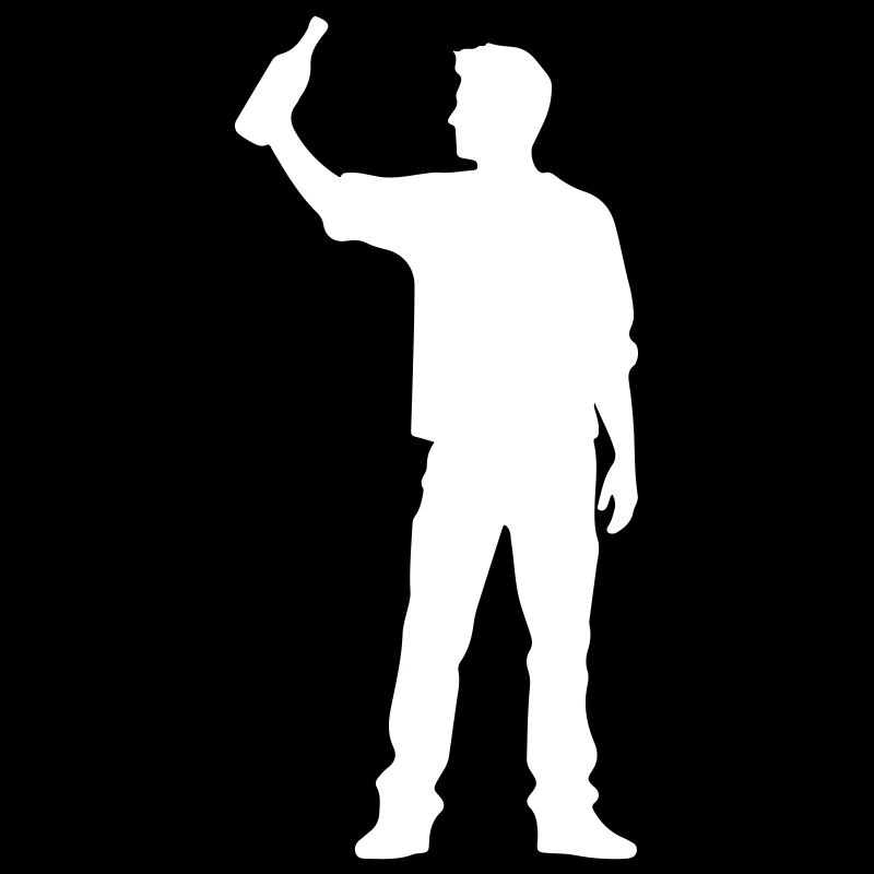 Silhouette de boisson