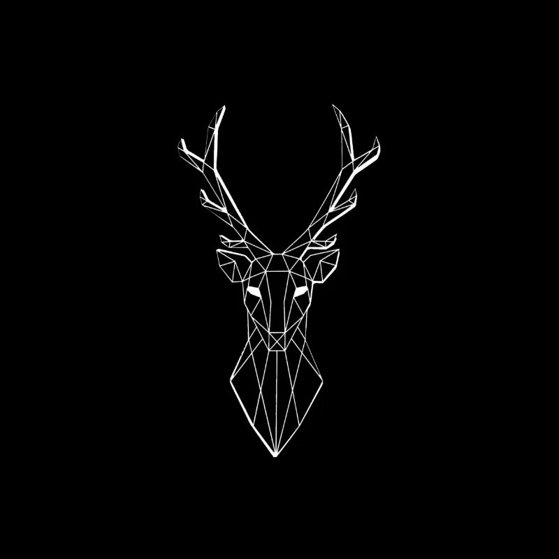 cerf stylisé