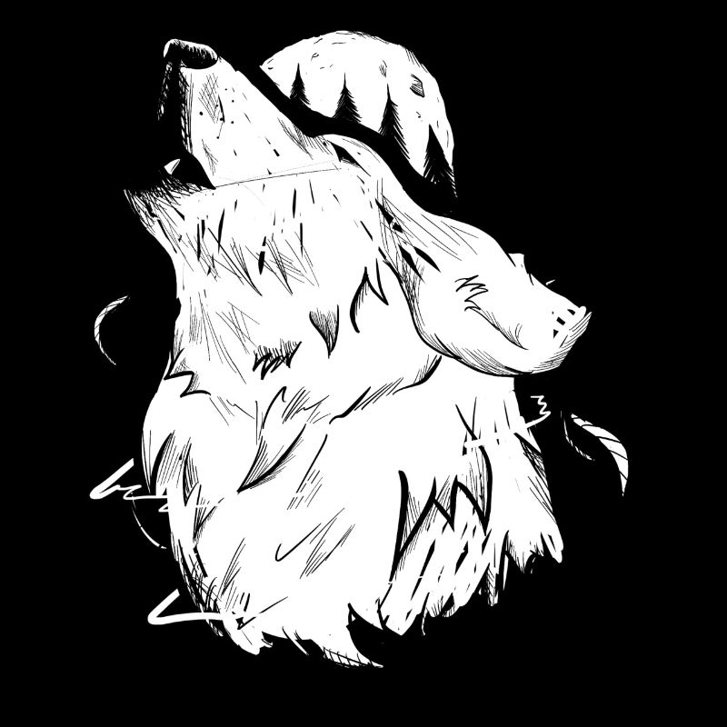 Loup hurlant