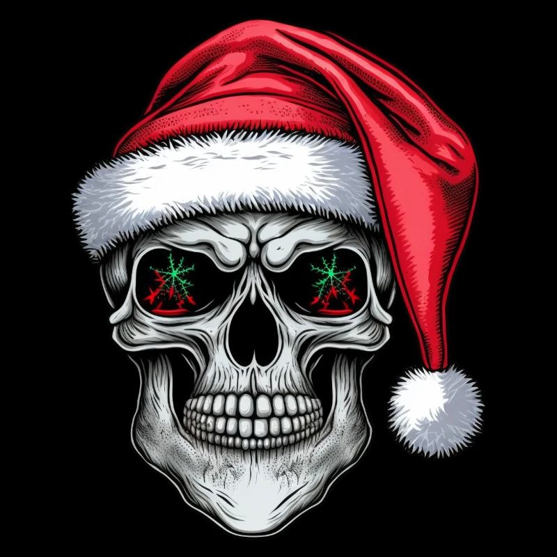 Crâne de Noël