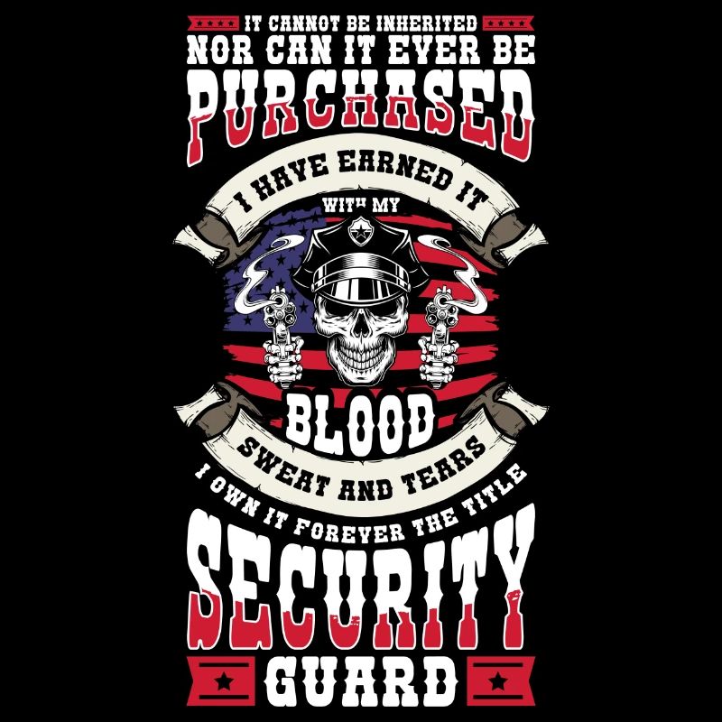 Security guard profession bouncer guard